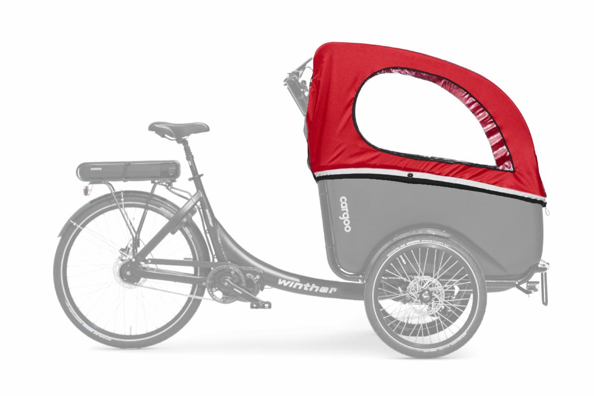 Verdeck inklusive Überrolbügel - Rot