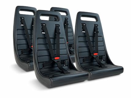 4 Child Seats on Consoles