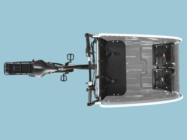 Familiebænk og 2x Børnesæde på Konsol