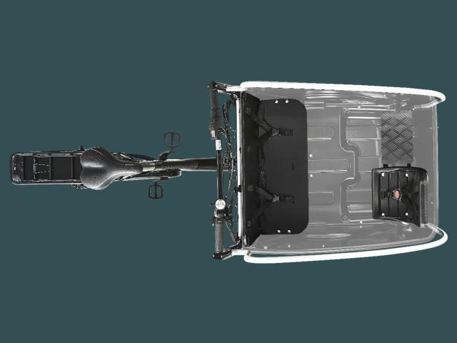 Familienbank und 1 x Kindersitz auf Konsole 