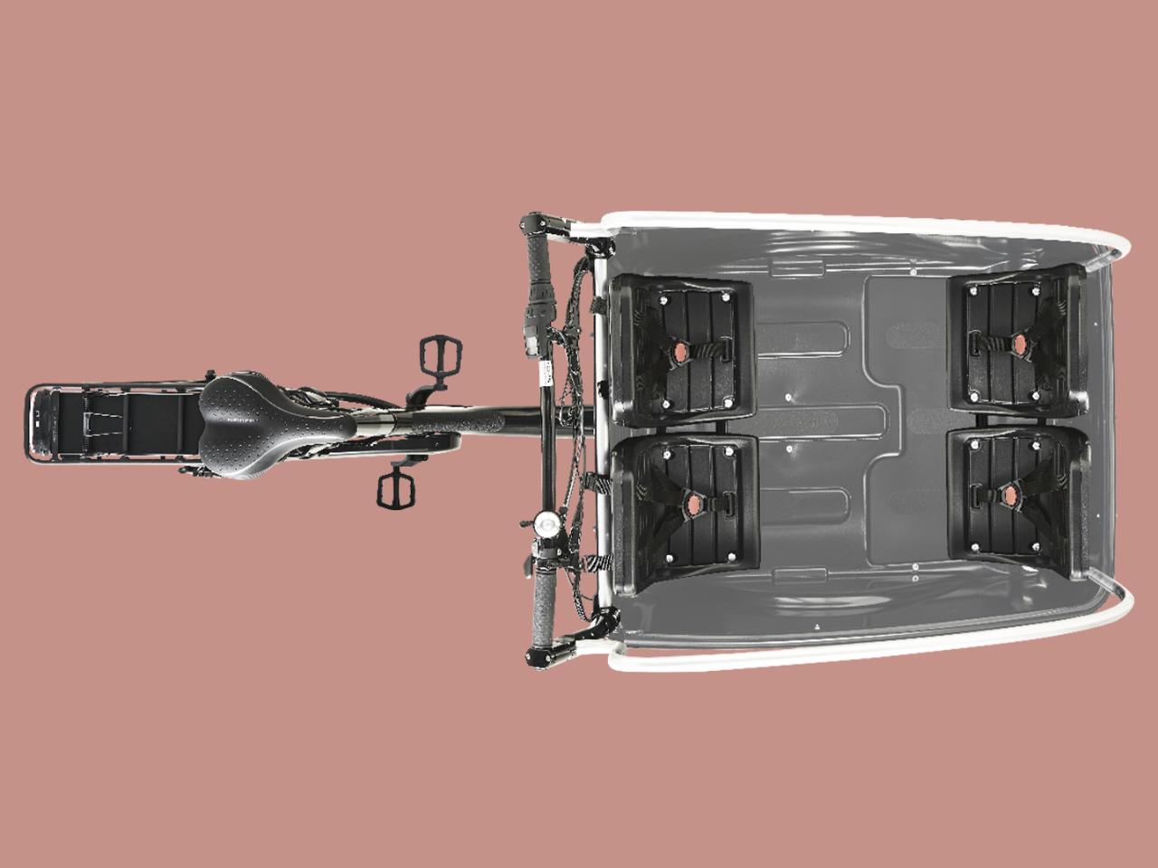 2+2 barnesæder på konsol