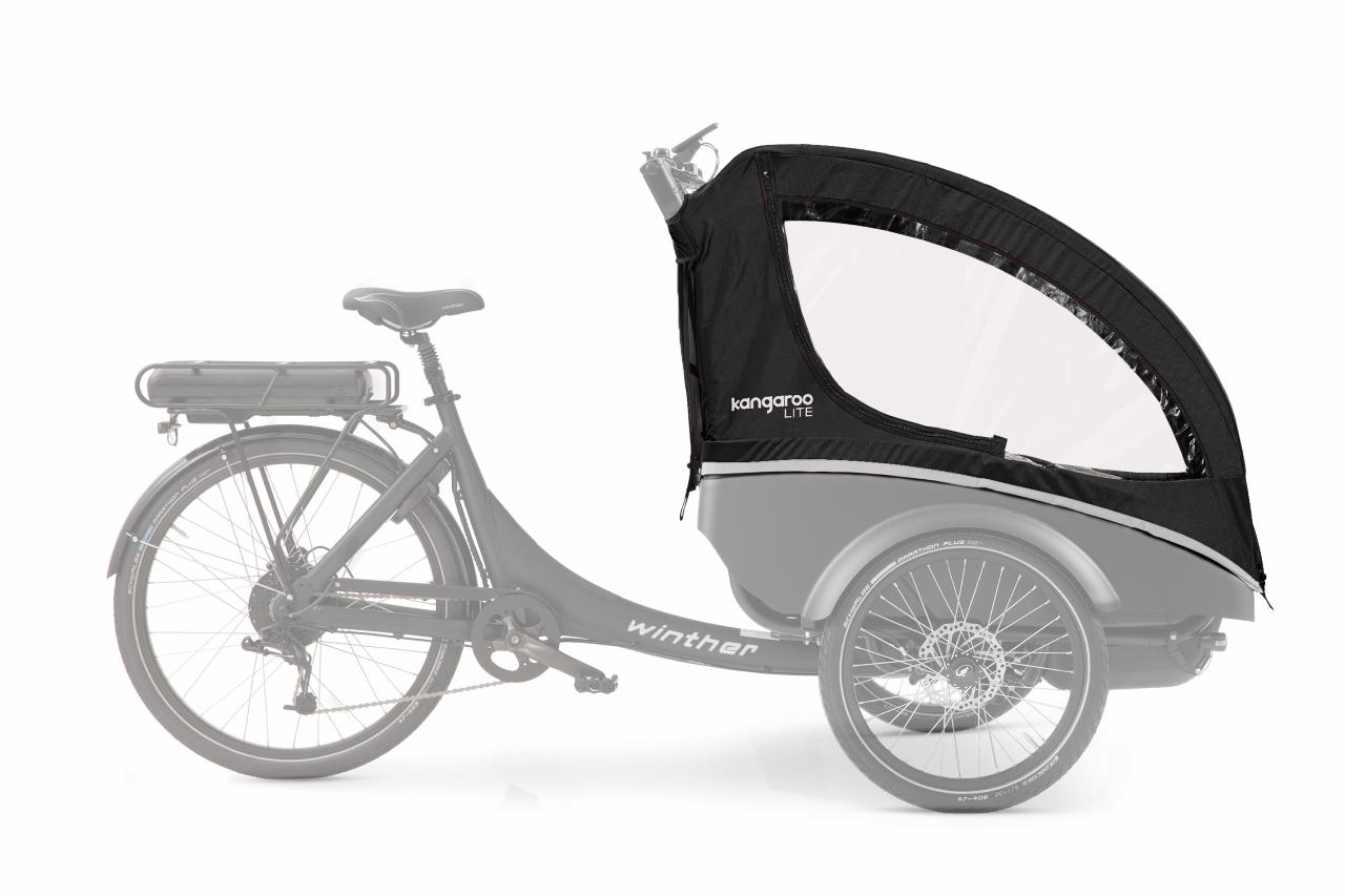 Kangaroo Lite-Verdeck - Schwarz