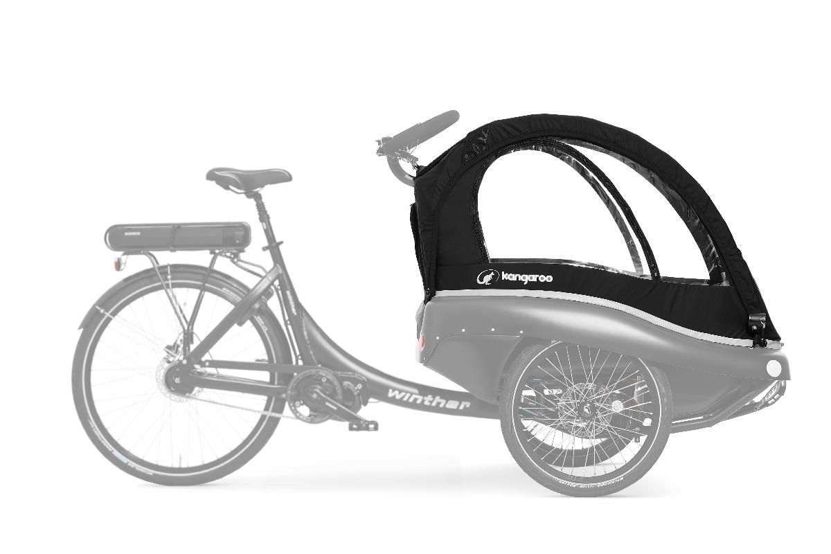 Kangaroo Luxe Kaleche - Sort